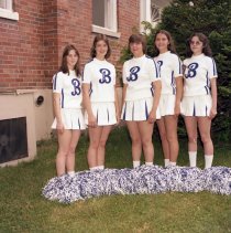 1977 Breathitt High School JV Cheerleaders