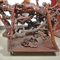 Back side of the lower area of the Sculpture