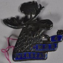 4th C.M.R. Moosehead Sweetheart's Pin