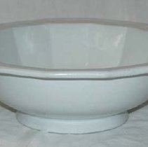 J. Wedgwood Ironstone China Wash Basin (1856)