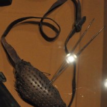 Object on exhibition under glass, 2011