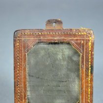 Leather Bound Pocket Mirror