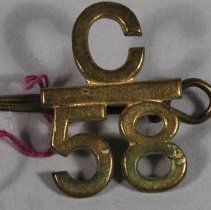 Companion of the 58th Battalion Collar Dog