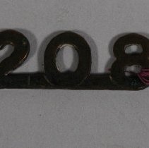 208 Battalion Shoulder Title