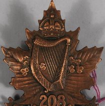 Overseas 208th Battalion Badge