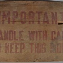 Auto Knitter Machine & Shipping Crate