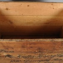 Auto Knitter Machine & Shipping Crate