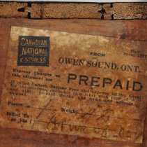 Auto Knitter Machine & Shipping Crate