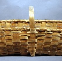 Woven splint basket