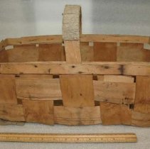 Woven Basswood Market Basket