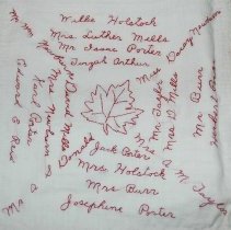 St. Vincent Red Cross Quilt, 1914