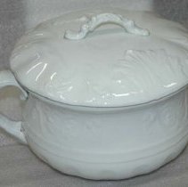 CLEMENTSON BROS. Ironstone Chamber Pot, c. 1870