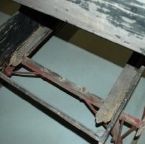 Sleigh - flooring from rear