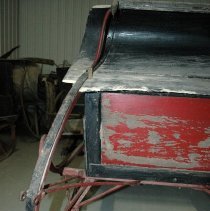 Sleigh - lower exterior dash, righ side