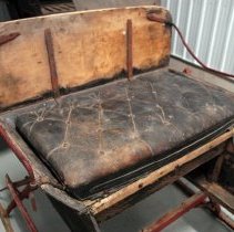 Sleigh - seat cushion and back