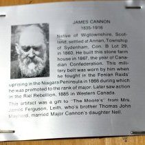 CANADA RIFLES Belt & Whistle