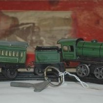 Lithographed Toy Train Set