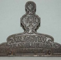 Paper Clip That Advertises The Knechtel Furniture Co. Ltd.
