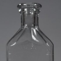 H. E. Middlebro' Wood Alcohol Bottle (Rear View)