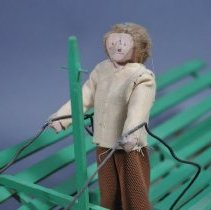 Carving - Hay wagon in Winter
