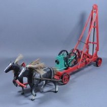 Carving of a Well Digger