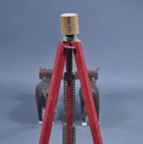 Stump Puller? & Oxen Team Carving