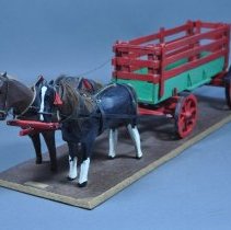 Folk Art Farm Wagon