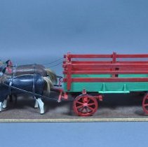 Folk Art Farm Wagon