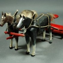 Folk Art  Horse-Drawn Land Roller