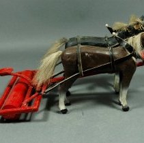 Folk Art  Horse-Drawn Land Roller