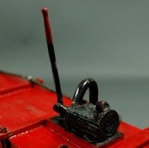 Folk Art Horse-Drawn Water Wagon