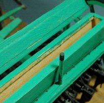 Folk Art Model of a Horse-Drawn Seed Drill