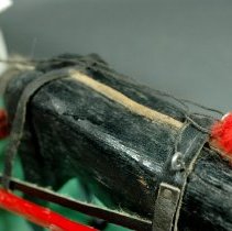 Folk Art Model of a Horse-Drawn Van