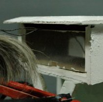 Folk Art Model of a Horse-Drawn Van