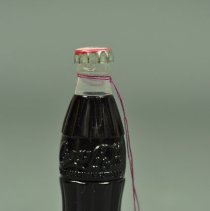 Miniature Novelty Plastic Coca-Cola Bottle