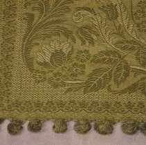 Drapery - Short tassel end corner detail