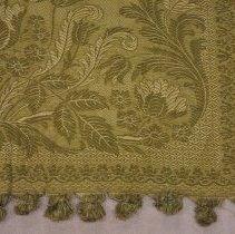 Drapery - Short tassel end corner detail