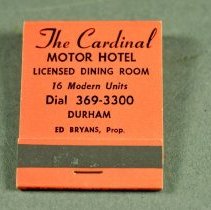 Matchbook - front flap closed