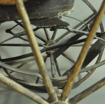 Carriage, Baby -  Rear wheels from left