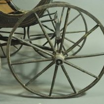 Carriage, Baby -  Front right wheel