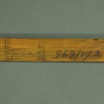 Rule, Log - Detail of end