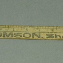 Yardstick Left Front- T.I. Thomson. Shelf & Heavy