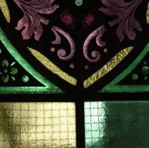 Thy Word is Truth window quatrefoil detail