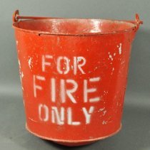 Bucket, Fire - front