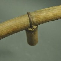 Scythe hardware ring and wooden grip - detail 6