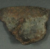 Sherd, exterior view