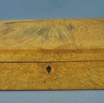 Mr. Telford's Bird's Eye Maple Deed Box