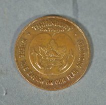 Commemorative Token - face view