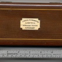 Lid of the Loftus Sikes's Hydrometer Case