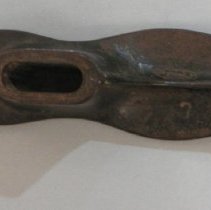 Top side of Shoe Last (stamped with 7)